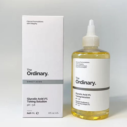 The Ordinary Acide Glycolique 7% Formule 240ml - Anti-imperfections & Teint éclatant