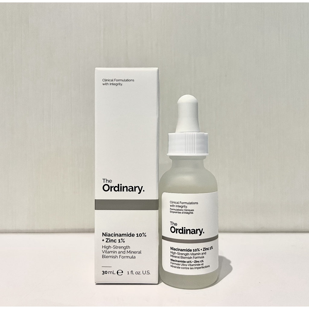 THE ORDINARY Niacinamide 10% + Zinc 1% – Anti-imperfections & Teint éclatant